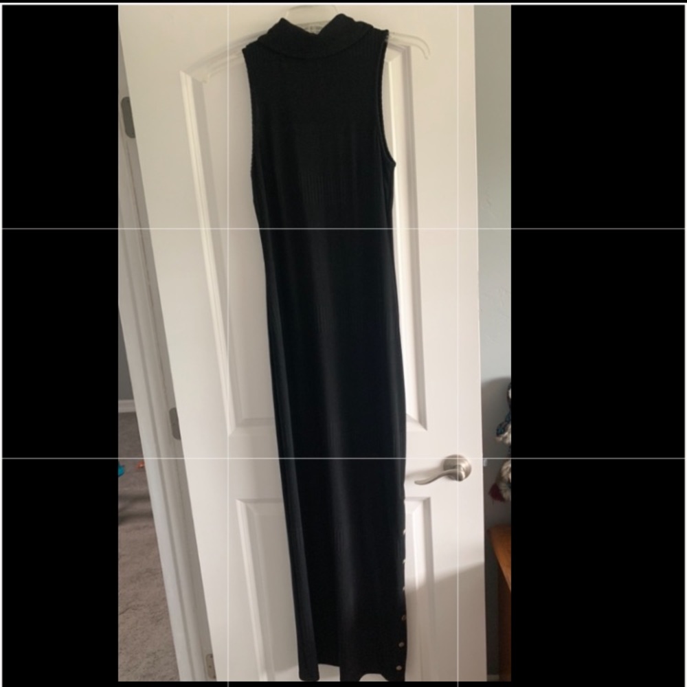 BEBE black highneck Dress